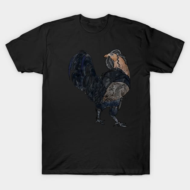 Ed Screech aka BAWKbeard Edward teach Our Flag Means Death fanart T-Shirt by GreekMythComix